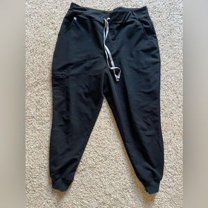 Figs Zamora 2.0 skinny scrub pants- black